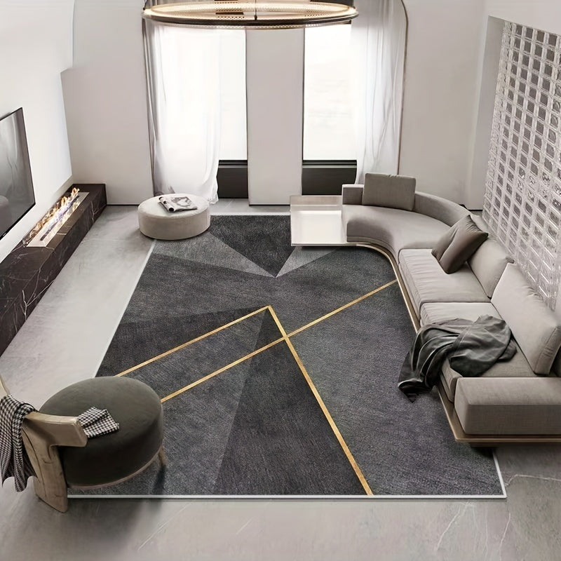 Geometric Kitchen Rug Living Room Decorative Carpet