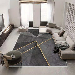 Geometric Kitchen Rug Living Room Decorative Carpet