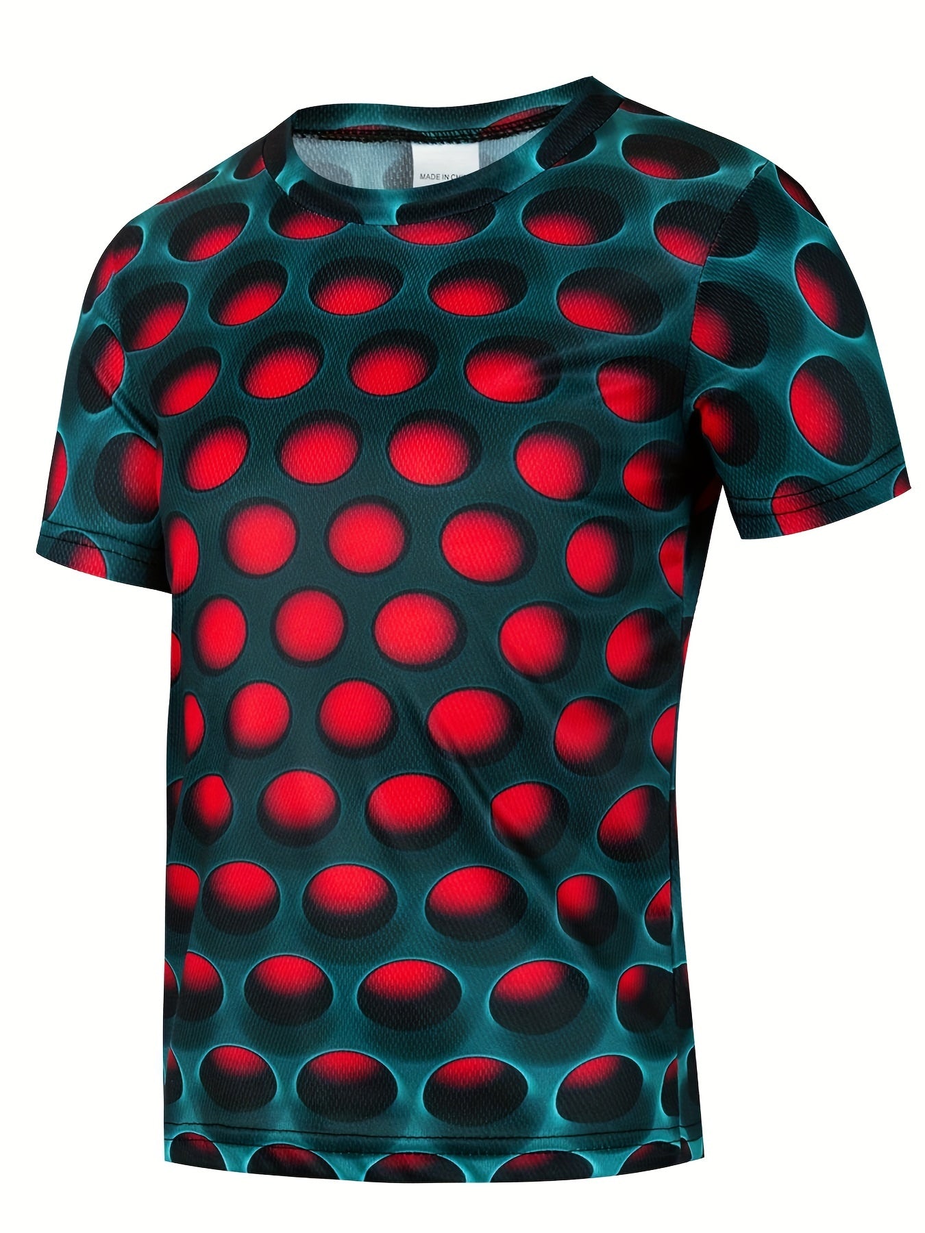 3D Printed Stereoscopic Graphic T Shirt for Kids - Quick Dry