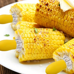 2pcs Stainless Steel Corn Needle BBQ Forks