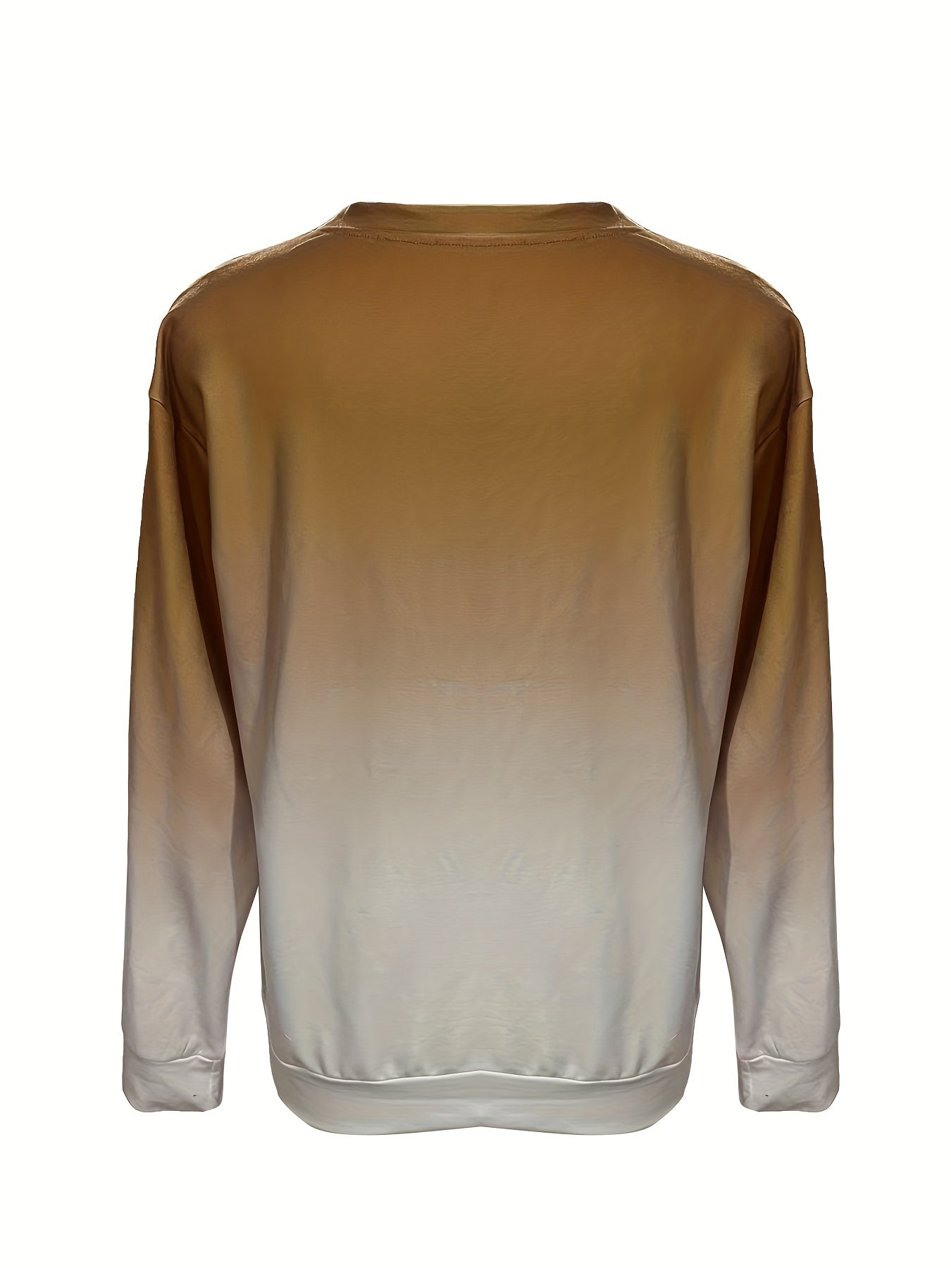 Cat Print Sweatshirt Casual Workout Crew Neck Long Sleeve Sweatshirt