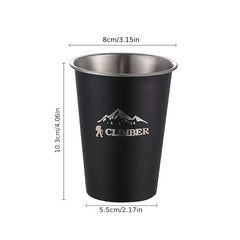 Stainless Steel Outdoor Camping Water Cup Portable Picnic Supplies