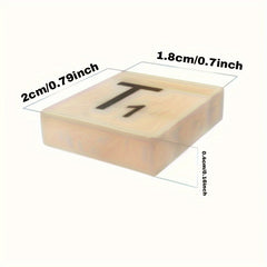 Wood Letter Tiles Scrabble Letters Crafts DIY Gift Making Coasters
