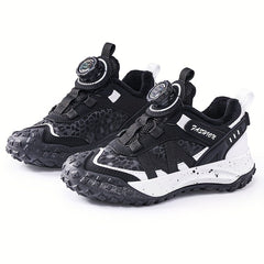 Kids Snow Shoes with Rotating Buckle Plush Lining