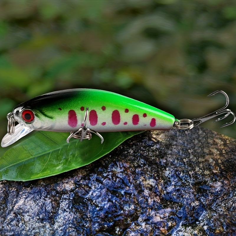 15pcs Bionic Bait 15pcs Sinking Minnow Lures for Bass Perch & Saltwater 5 0 22in