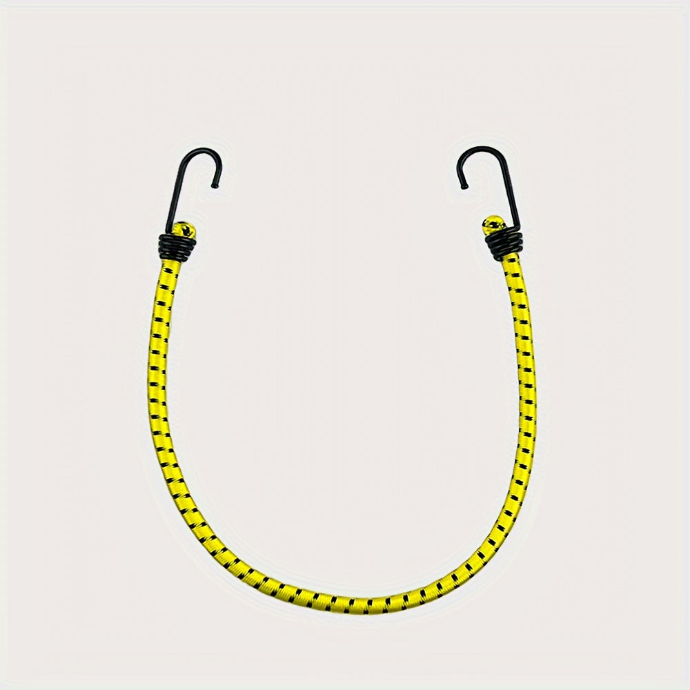 3pcs 8mm Bungee Cords Hooks Heavy Duty Elastic Straps Luggage Camping Tent