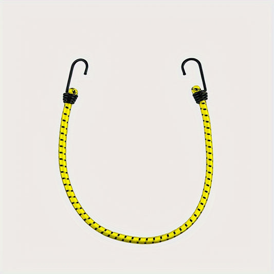 3pcs 8mm Bungee Cords Hooks Heavy Duty Elastic Straps Luggage Camping Tent