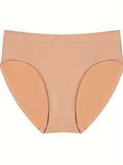 Seamless Breathable Briefs Stretchy Panties Women's Lingerie
