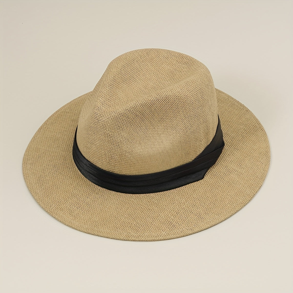 Men's Outdoor Seaside Sunscreen Jazz Straw Hat Beach Hat