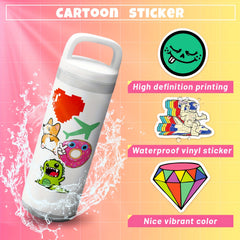 Waterproof VSCO Stickers for Teens & Kids