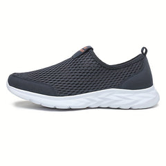 Men's Comfy Breathable Slip-on Mesh Sneakers Athletic Shoes