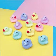 48pcs Colorful Baby Duck Toys for Bath Time Fun