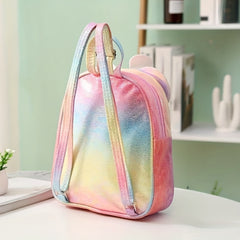 Kids Bow Wings Decor Sequins Backpack