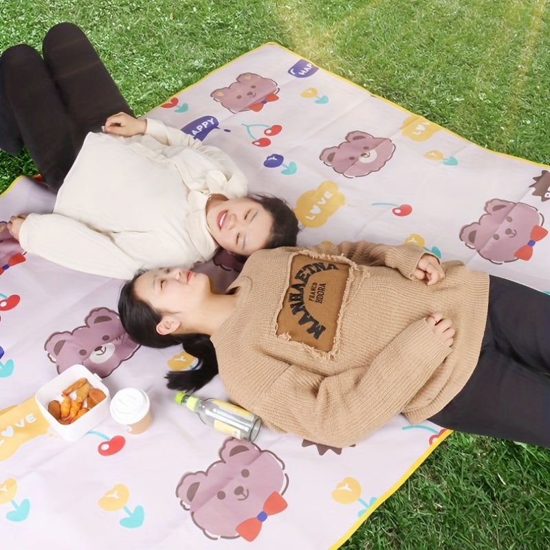 Cartoon Picnic Mat Moisture-proof Portable Mat For Outdoor Camping