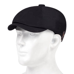Men's Sand Washed Newsboy Hat Beret