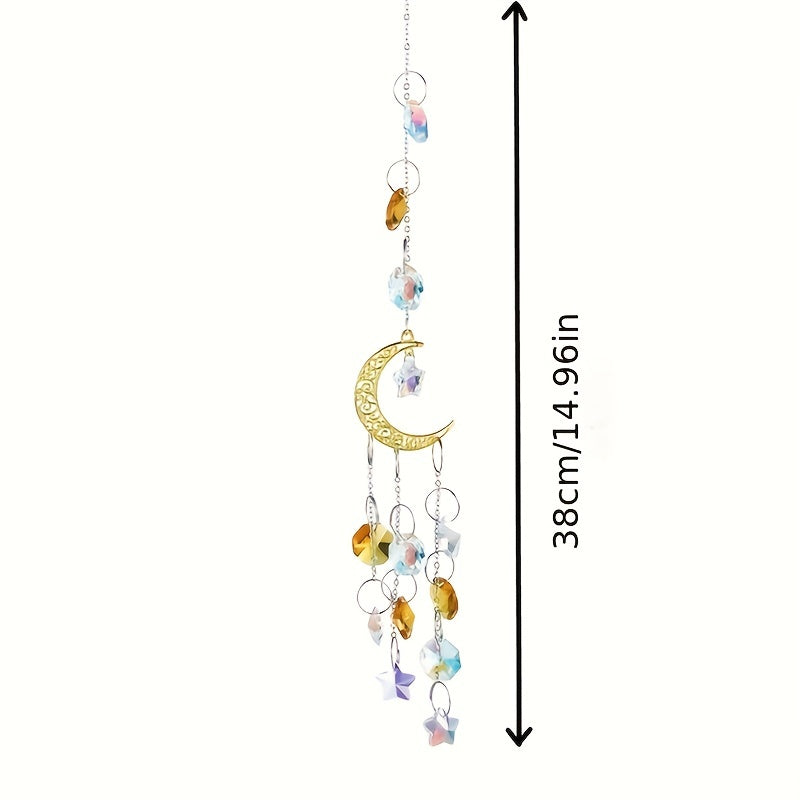 Crystal Wind Chime for Magical Garden Touch