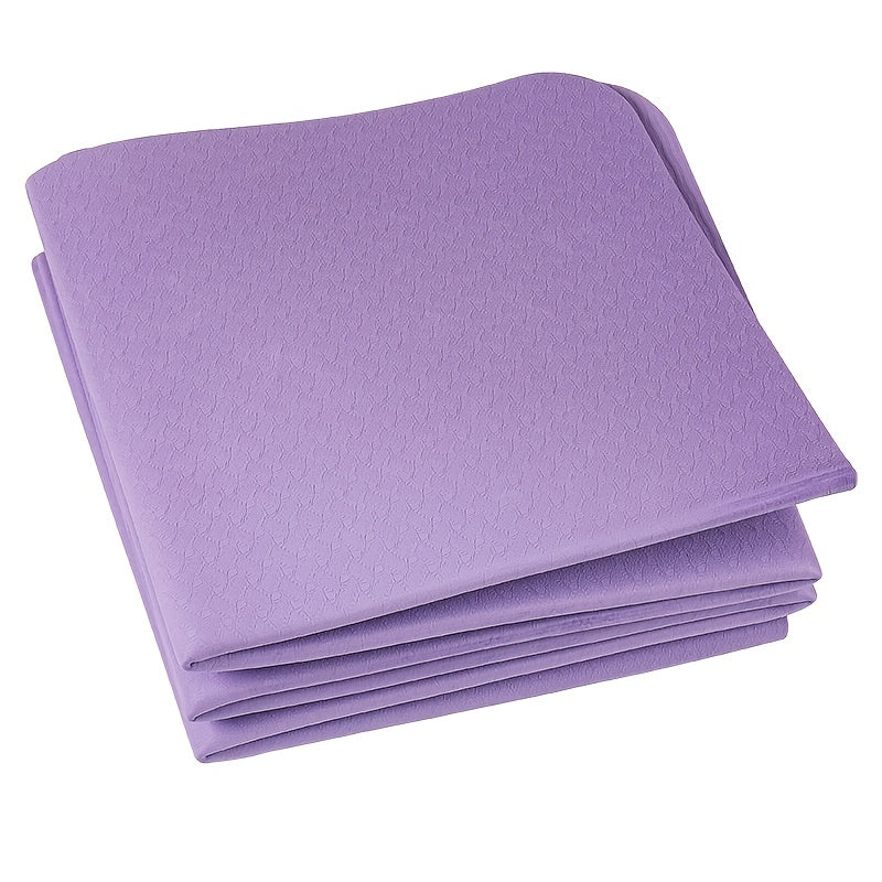 Non Slip Foldable Yoga Mat Lightweight Portable Durable