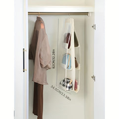 1pc Hanging Handbag Storage Bag Non-woven Dustproof Organizer
