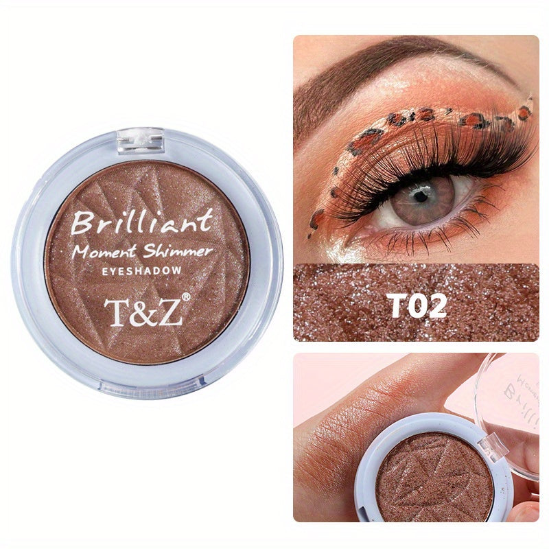 Monochrome Eyeshadow Powder Sequins Sparkle High Gloss Powder