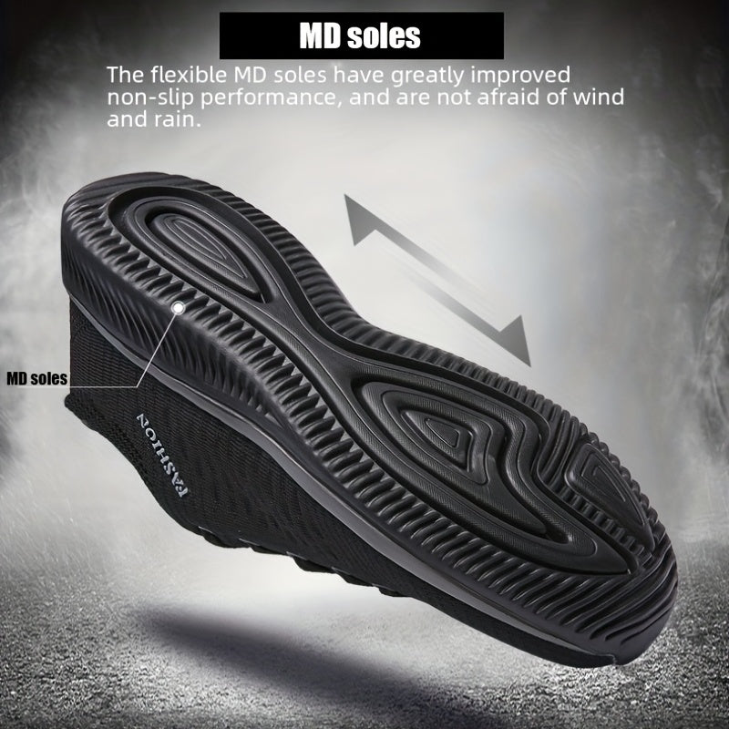 Men's Lace up Sneakers Athletic Shoes Lightweight Breathable Running Basketball