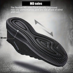 Men's Lace up Sneakers Athletic Shoes Lightweight Breathable Running Basketball