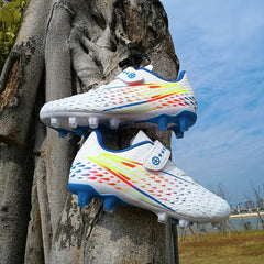 Boys' Spiked Non Slip Soccer Cleats - Professional Outdoor Football Shoes
