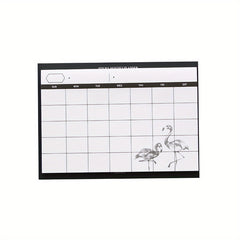Desktop Schedule Book Monthly Planner Learning Memo Pad Self-adhesive 30sheets