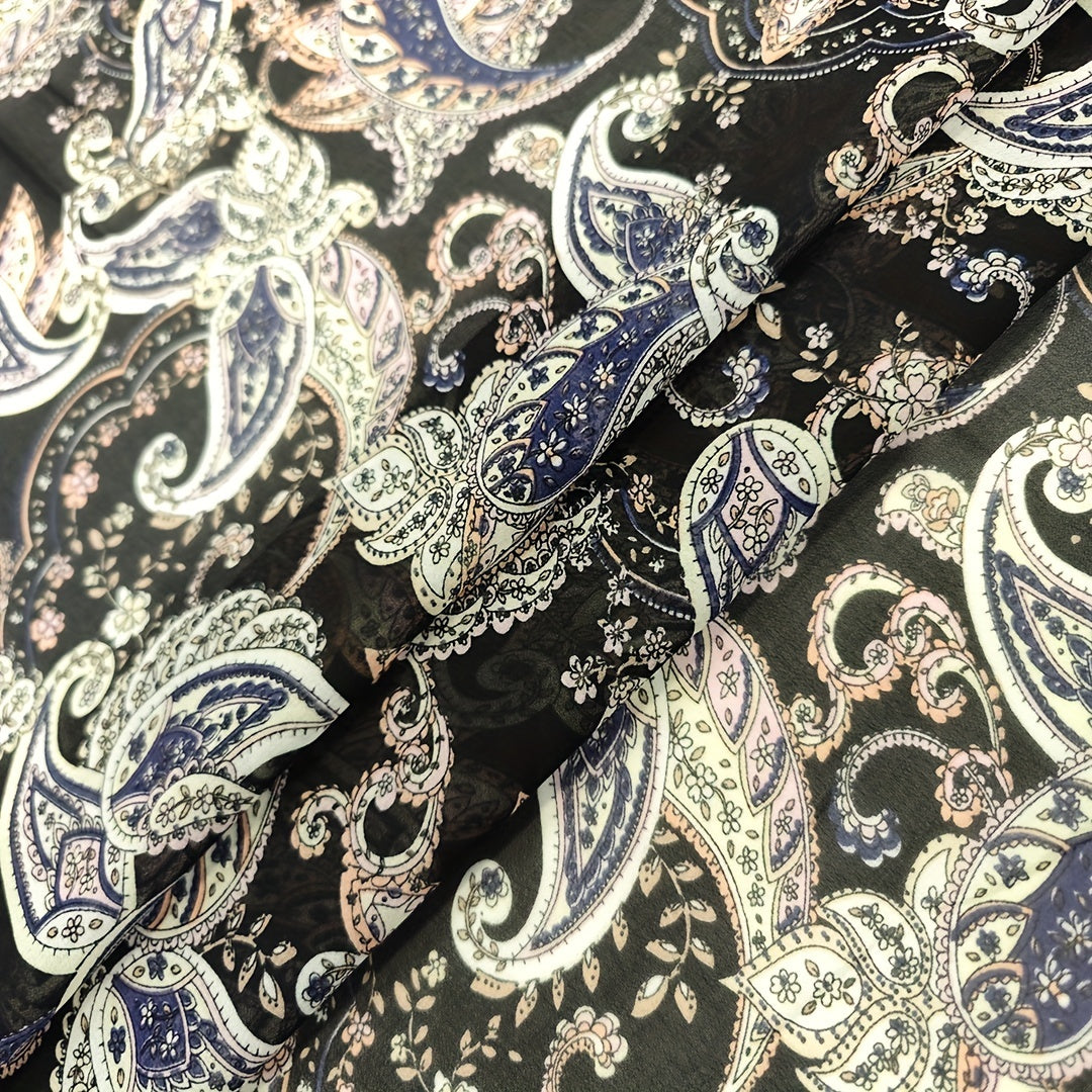 1yd Chiffon Fabric Comfortable And Breathable for Diy Clothes Pants Dress