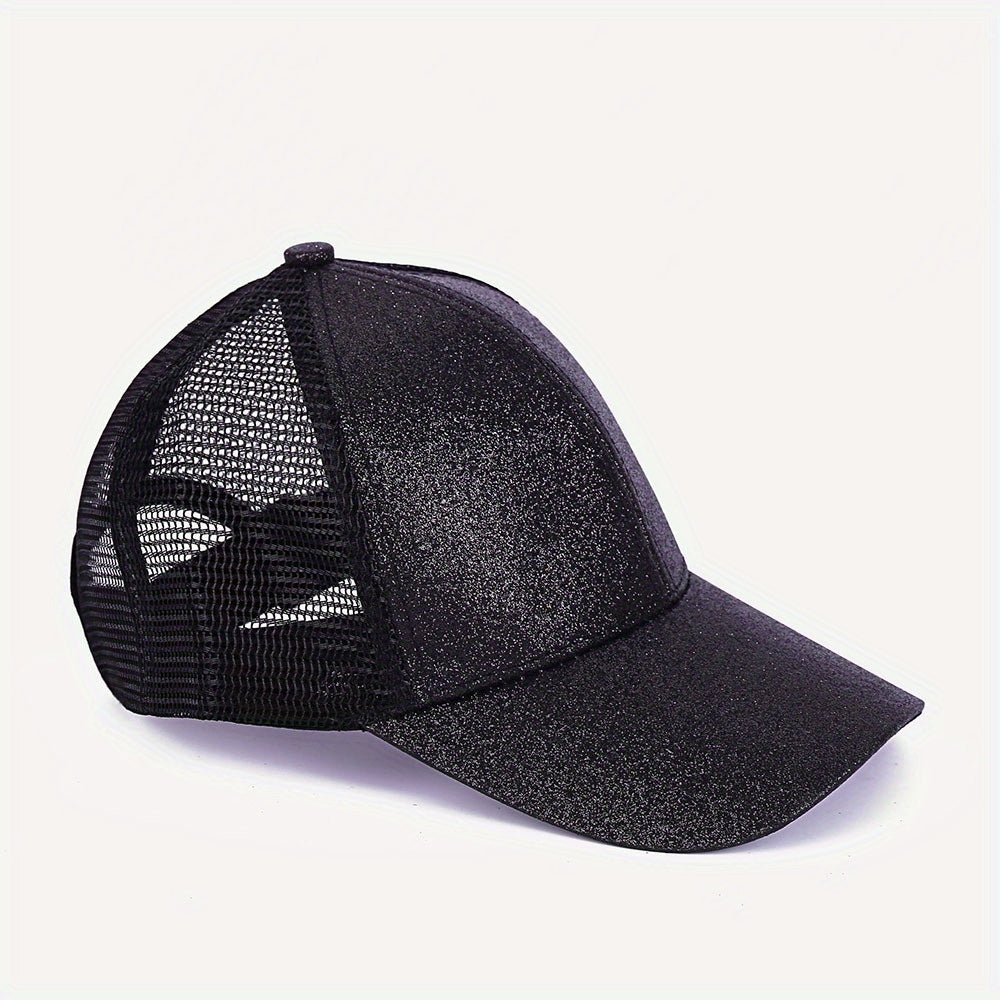Kids Mesh Breathable Baseball Cap Adjustable Sun Screen Hat for Outdoor Hiking