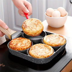 Nonstick Egg Frying Pan 4 Cups Cookware Aluminium Alloy Egg Cooker