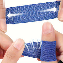 6pcs Elastic Finger Guard Patches Anti-friction Support Tape