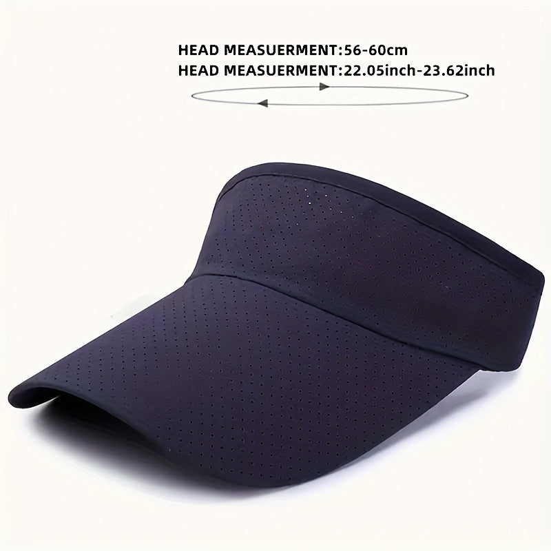 Men's Topless Sun Hat Quick Drying Outdoor Sports Cap