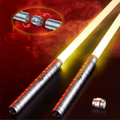 Kids Cosplay Lightsaber 2pcs Set Rechargeable 3 Modes Birthday Hal