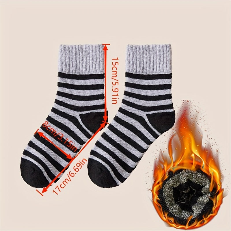 Winter Thermal Socks With Wool Padded - Warm Cotton Socks