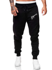 Men's Guitar Sherpa Fleece Drawstring Sweatpants