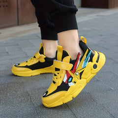 Boys Cartoon Sneakers Breathable Non Slip Shoes