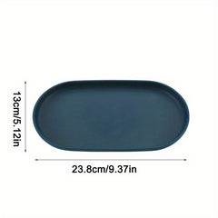 Oval Tea Cup Tray Restaurant Coffee Tray Storage Tray