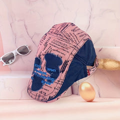 Casual Summer British Beret With Block Letter