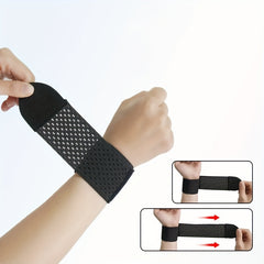 Adjustable Pressurized Wrist Bandage Sweat Band Wrap Basketball Fitness
