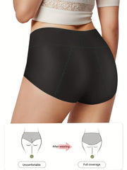 3 Pack Plus Size Period Panties Set Leakproof Women's Underwear