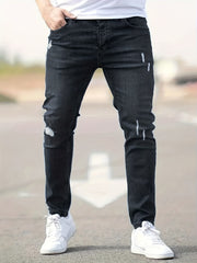 Slim Fit Stretch Denim Jeans for Men