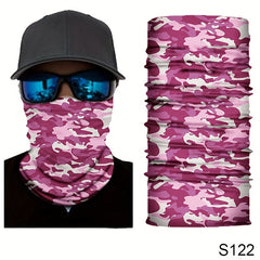 Bandana Balaclava Buff Neck Warmer Cycling Motorcycle Windproof Camouflage Mask
