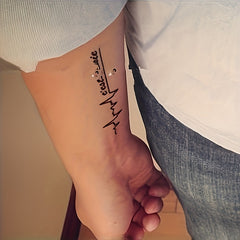 Small Fresh English Letter Waterproof Tattoo Stickers