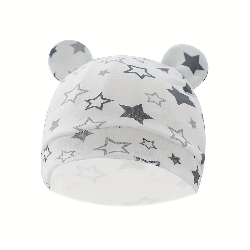 3pcs Baby Stripe Star Bear Ears Cap for Newborn Toddler Baby