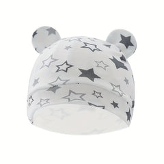 3pcs Baby Stripe Star Bear Ears Cap for Newborn Toddler Baby