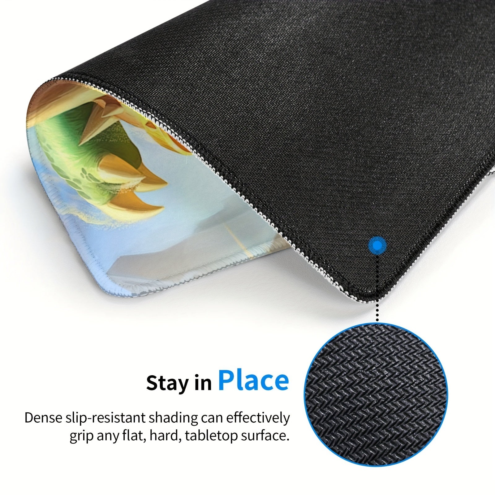 Armor Beast Mouse Pad 24x20cm - Non-slip Rubber, Stitched