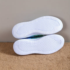 Rhinestone Decor Flat Slip On Casual Skate Shoes Women's Footwear