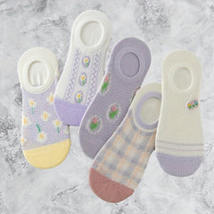 10pairs Baby Girls Kids Anti skid Thin Low Cut Socks for Summer