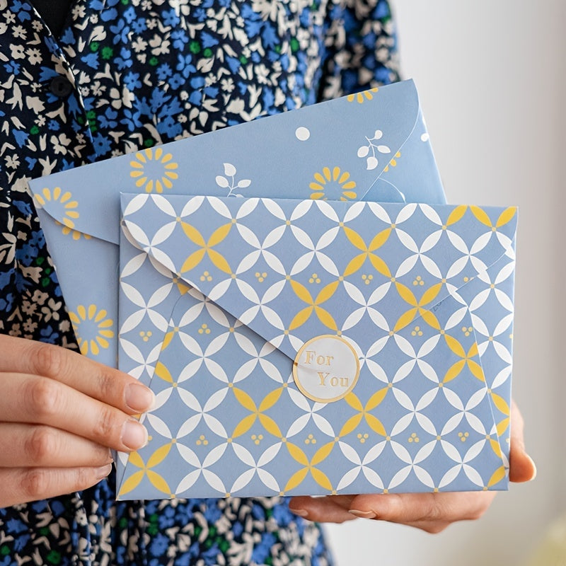 12pcs Letter Papers & Envelopes Set - Ideal for Gifting