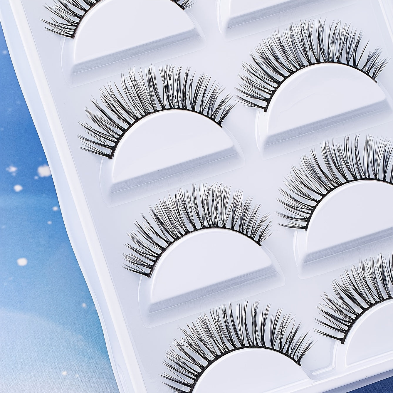 5 Pairs 3D Mink False Eyelashes Fluffy Long Dramatic Natural False Eyelashes